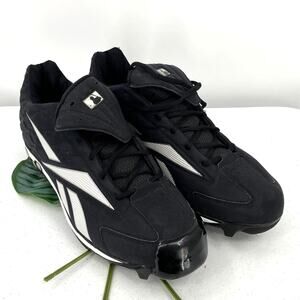 Reebok MLB Authentic Collection Black Metal Spike High N Tight II HexRide Cleats